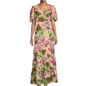 Beautiful floral maxi dress